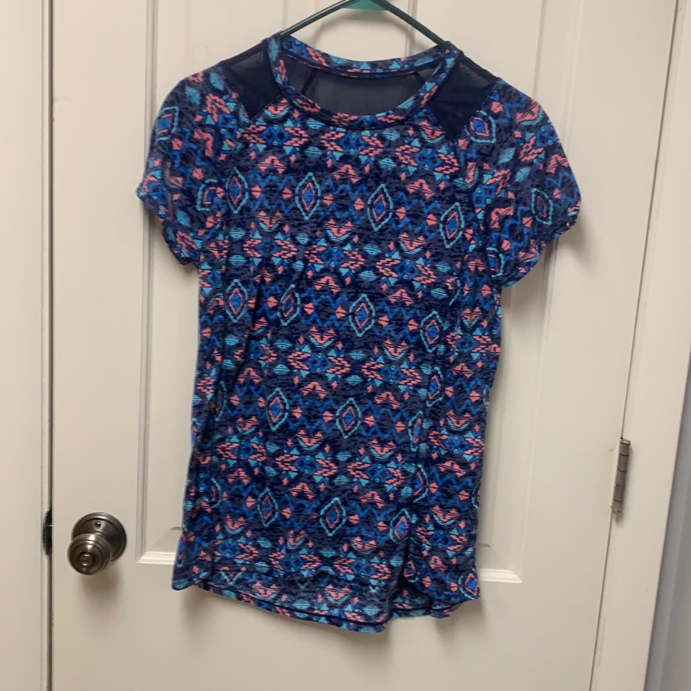 3 for $15   ClimateRight By Cuddl Duds Medium (10-12) Top Navy